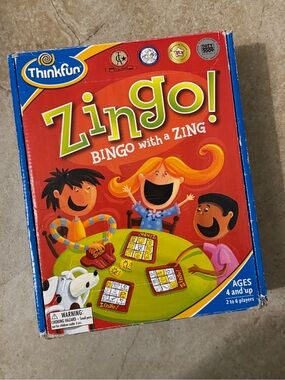 Zingo Kids Bingo Game